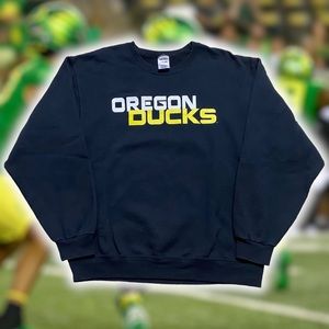 Jerzees NuBlend NCAA Oregon Ducks Crewneck Sweater